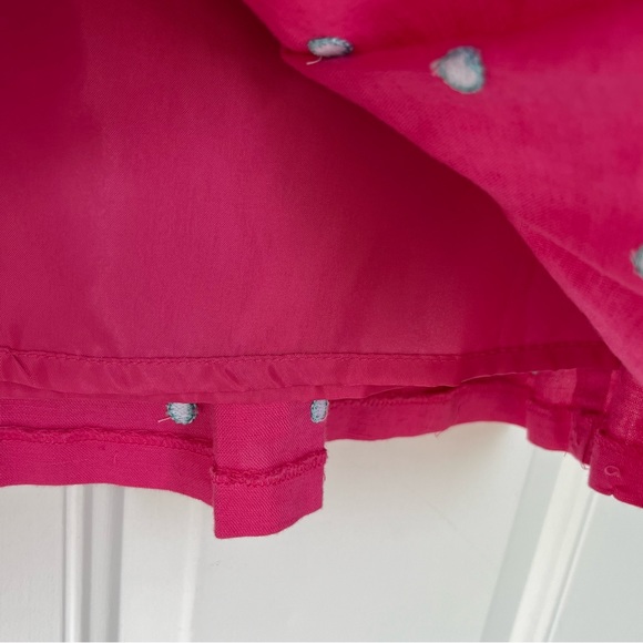 •Talbots Kids• Sleeveless Linen Blend Polka Dot Dress - Size 14 - Picture 4 of 9